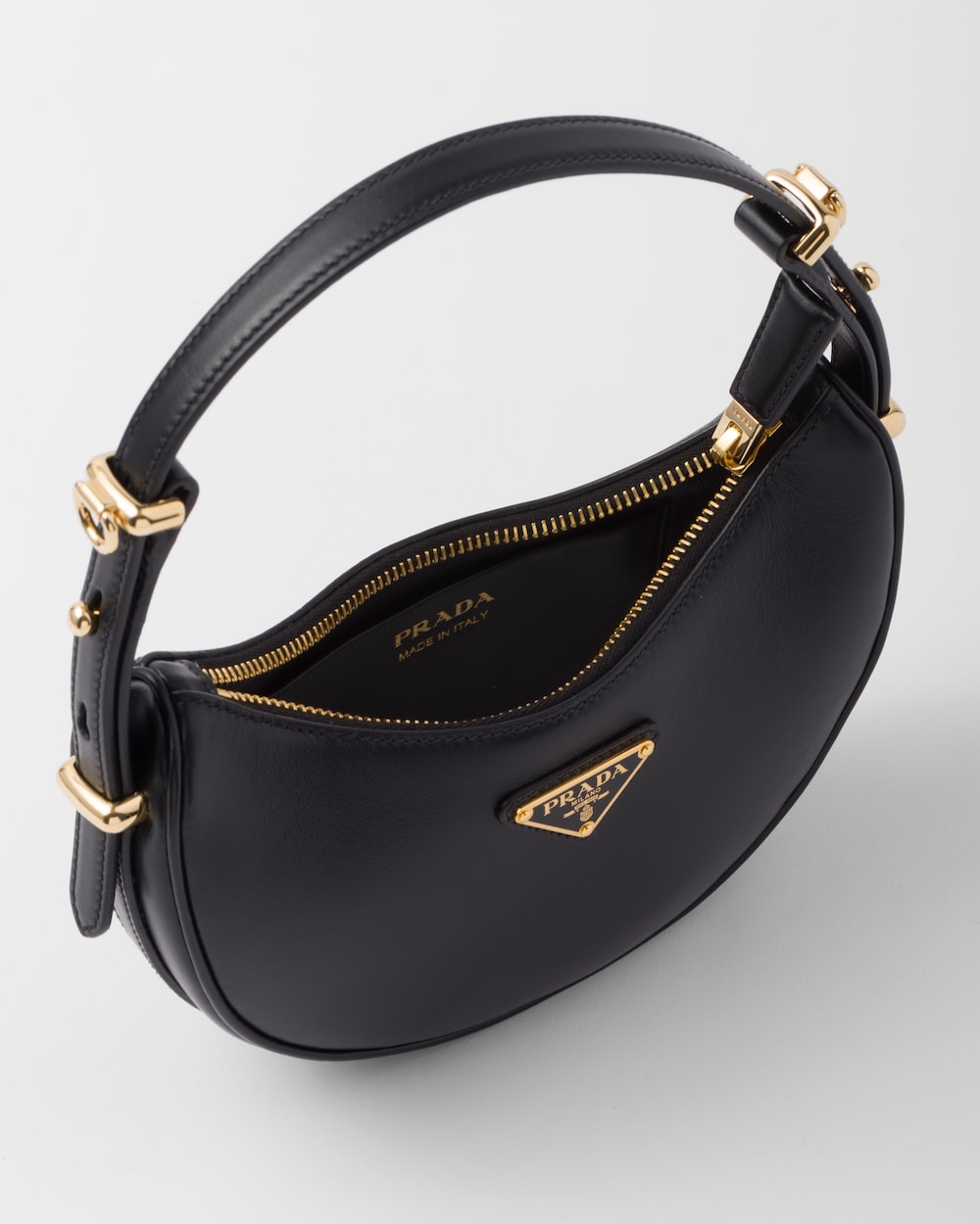 Prada Arqué Leather Mini Shoulder Bag - Image 4